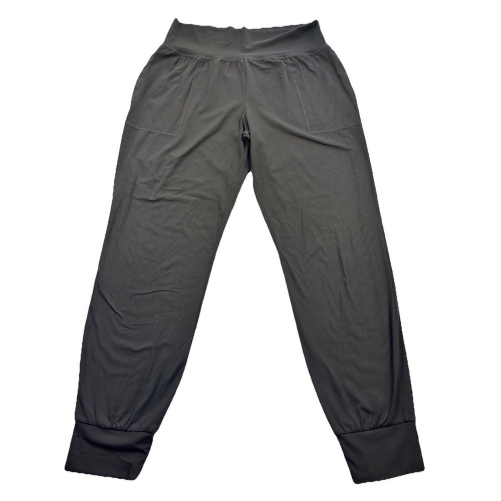 Athleta Women's LT Large Tall Salutation Jogger In Powervita Pants Pockets Gray
